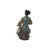2000 - 2009 Chinese Porcelain Qing Style Dressing Bird Dog Lady Figure For Sale - Image 5 of 6