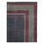 A vintage Indian Lahore room size carpet handmade during the mid-20th century with an Art Deco inspired bold and geometric...