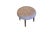 Wood Round Stool in Chrysanthemum Toile from Morris & Co, 1960s For Sale - Image 7 of 13