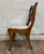 Vintage Regency Duncan Phyfe Style Harp Back Lyre Back Upholstered Dining Chair For Sale - Image 10 of 10