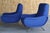 Pair of Early 1st Edition Lady Chairs by Marco Zanuso for Arflex in Raf Simmons Fabric, Italy, 1950s For Sale In Los Angeles - Image 6 of 13
