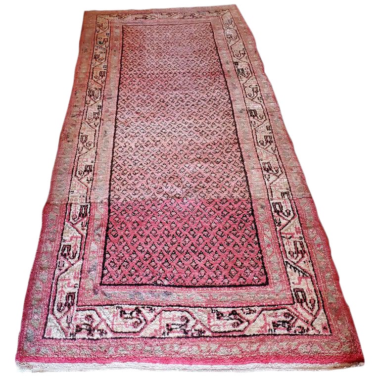 Persian Pink Rug3’5’x8’4" Chairish