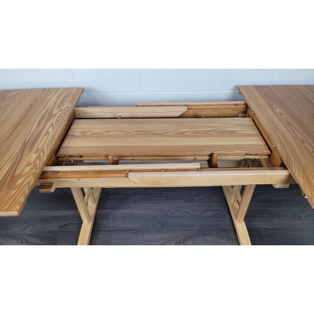 Burford Grand Double Extendable Dining Table from Ercol, 1990s For Sale - Image 16 of 18