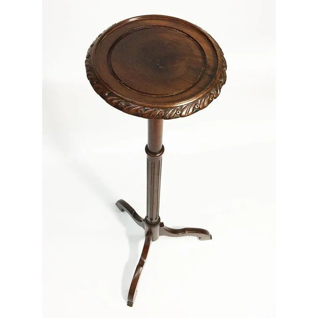 19th Century Dutch Mahogany Torchière or Plant Stand For Sale - Image 6 of 8