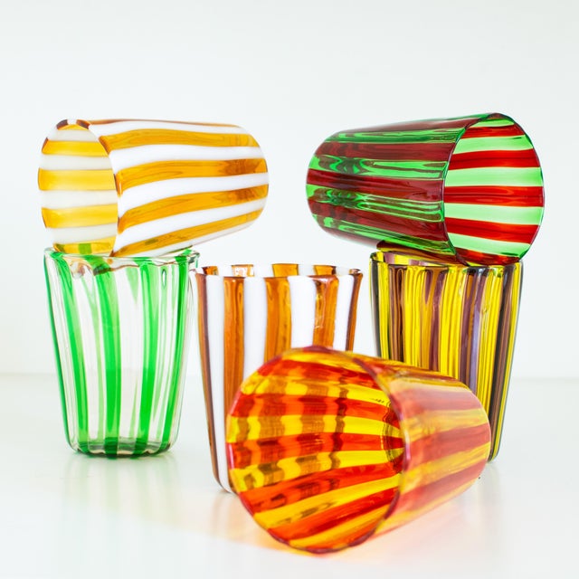 Green Potpurri by Mariana Iskra for Ribes Studio, Set of 6 For Sale - Image 8 of 9