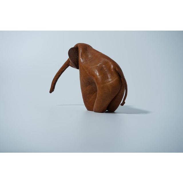 Mid-Century Modern Leather Elephant from Deru, 1960s For Sale - Image 6 of 14