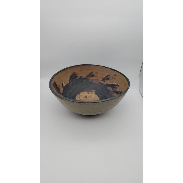 Mid 20th Century Large Studio Pottery Bowl For Sale In Philadelphia - Image 6 of 6