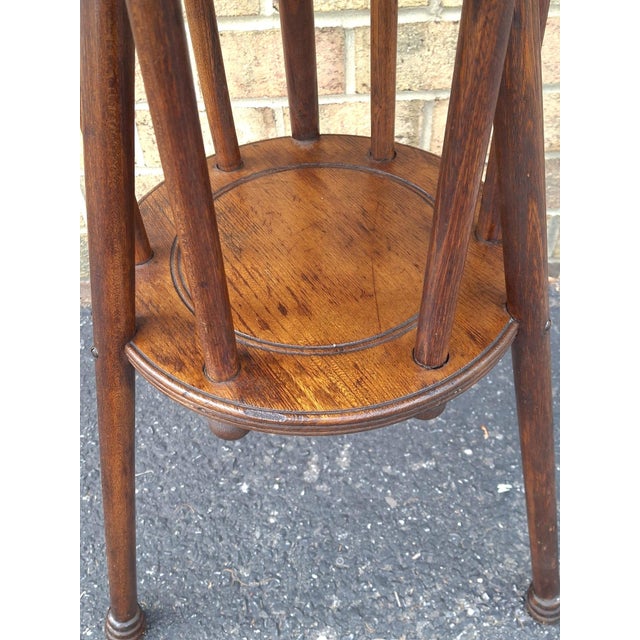 Late 19th Century Arts & Crafts Cricket Side Table For Sale In Washington DC - Image 6 of 8