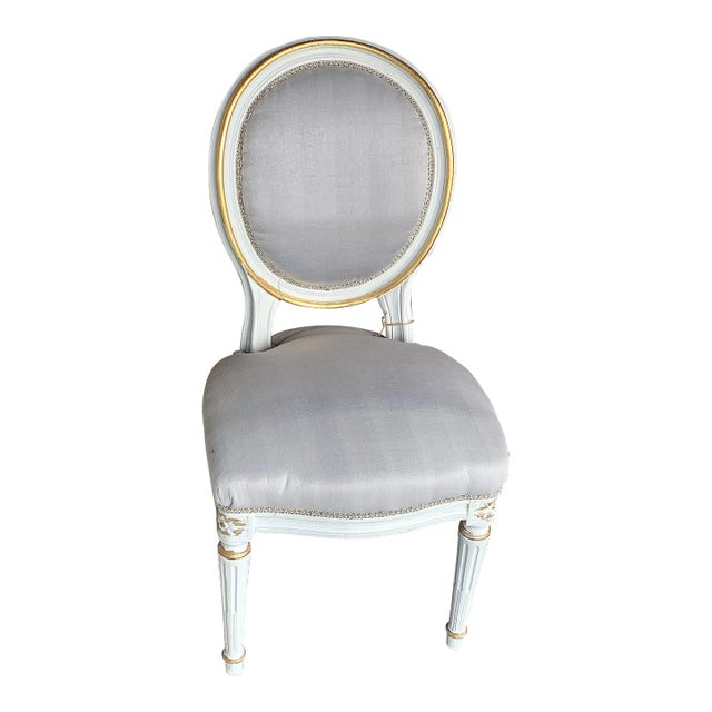 Late 19th Century French Louis XVI Style Dining Chair For Sale
