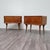 1950s Mid-Century Modern Nightstands in the style of Gio Ponti, 1950s, Set of 2 For Sale - Image 5 of 16