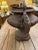 Early 20th Century Cast Iron Urn With Dragon Handles For Sale - Image 4 of 7