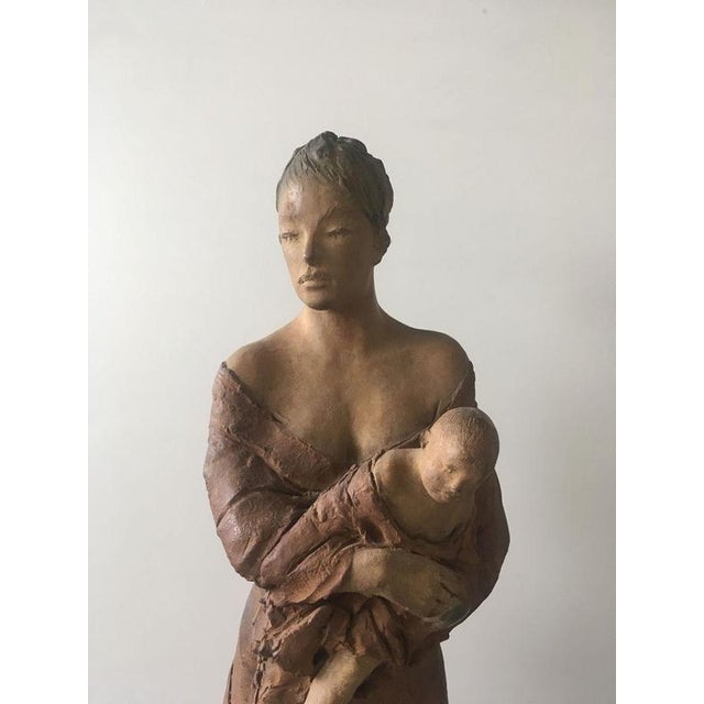 Vintage Italian Bronze Sculpture by Ugo Riva Dove Vai, 2006 For Sale - Image 3 of 18