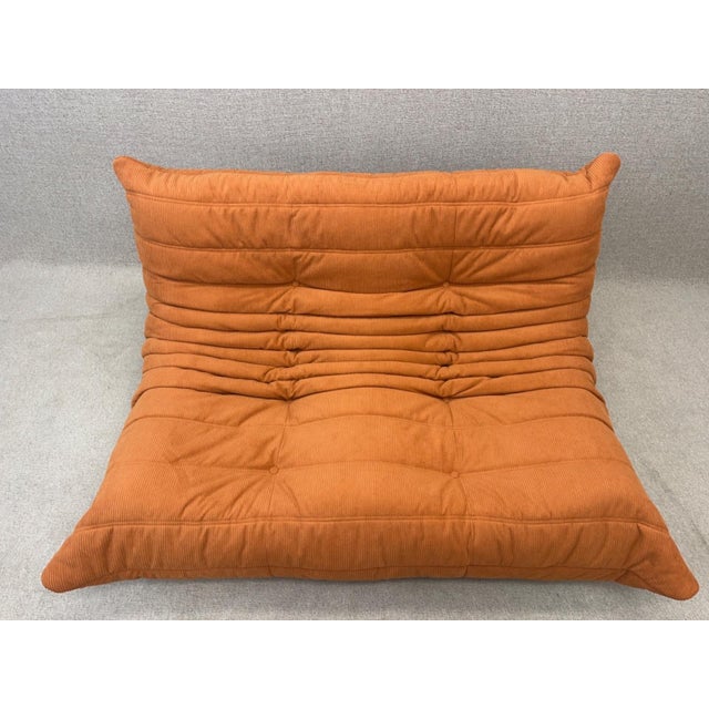 Mid-Century Modern Togo Two-Seater Sofa by Michel Ducaroy for Ligne Roset, 2007 For Sale - Image 3 of 18