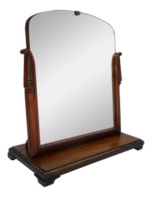 Vintage C1940's Neoclassical Table Top Vanity Mirror