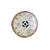 Vintage Oriental Chinoiserie Western Graphic Porcelain Stool Table Ottoman For Sale In San Francisco - Image 6 of 9