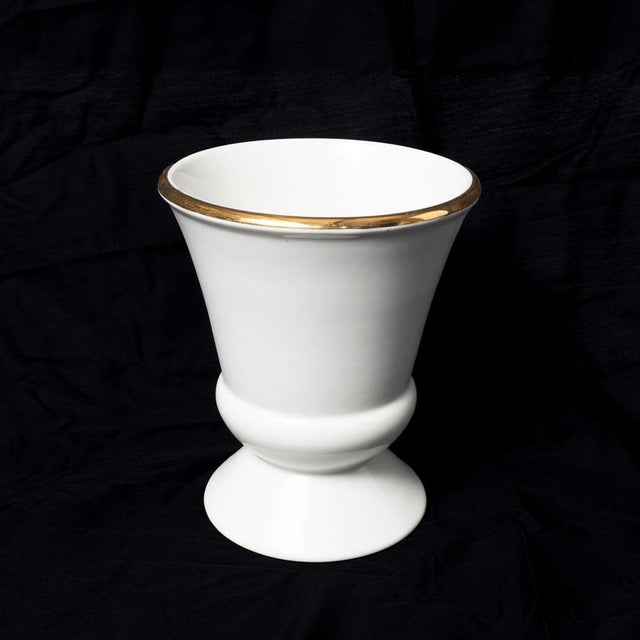 Ceramic Porcelain Mortar and Pestle For Sale - Image 7 of 9