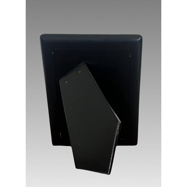 Silver Carrs Sterling Silver Rectangular English Picture Photo Frame, Hallmarked by Ron Carr For Sale - Image 8 of 8