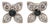 Alexandrite Diamond Stud Earrings in Solid 14k Gold, Round 3.2mm For Sale