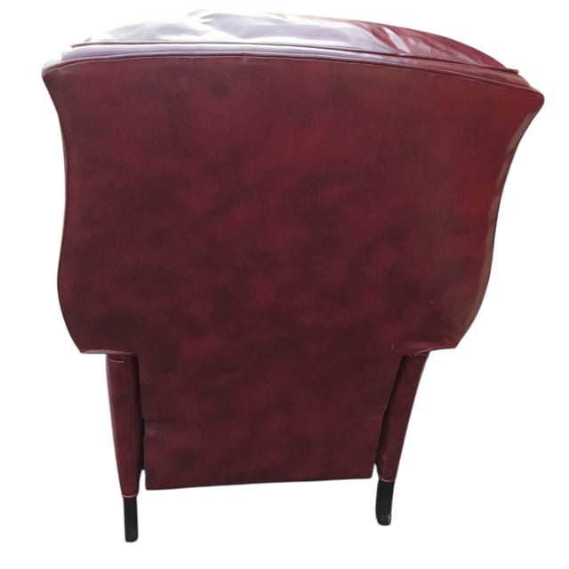 2000 - 2009 Experience the Comfort & Design With the Hancock & Moore Chippendale Recliner Crafted in the Usa For Sale - Image 5 of 9