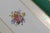 Art Deco Cake Plate with Floral Motif in Porcelain from Limoges, 1940s-1950s For Sale - Image 6 of 13