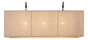 Matthew Izzo Home Linen and Rope Aquarium Chandelier