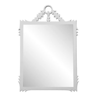 Fleur Home Garden District Lafitte Rectangle Mirror in Graytint, 41x63 For Sale