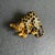 Vintage Leopard Brooch Gold Tone Cheetah Jaguar Pin Enamel Rhinestone Park Lane Nice preowned condition with light general...