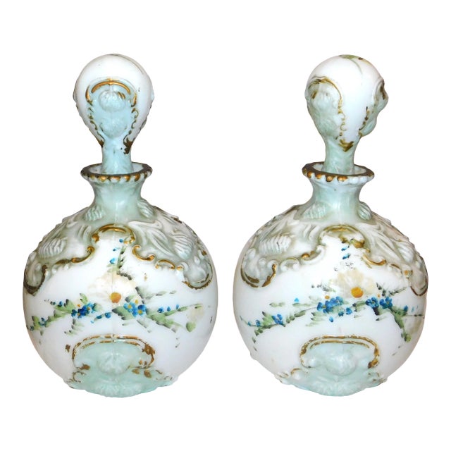 Late 19th Century Dithridge Vanity Bottles - a Pair For Sale