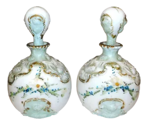 Late 19th Century Dithridge Vanity Bottles - a Pair