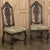 Pair Antique Italian Renaissance Side Chairs are elaborate expressions of the style, celebrating the beauty and majesty of...