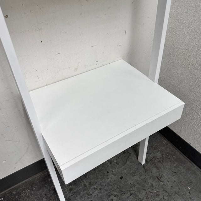 Crate & Barrel Sawyer White Desk For Sale - Image 11 of 12