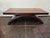 Wood Mid-Century Art Deco Mahogany Coffee Table Arc Base For Sale - Image 7 of 7