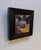Abstract Sugarmill Bat by Delton Demarest | Oil on Panel Painting of a bat resting on a surface For Sale - Image 3 of 4