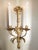 Vintage Pair of Friedman Brothers New York Louis XVI Style Gilt Gesso Wall Sconces For Sale - Image 13 of 18
