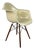 Parchment / White Fibreglass Daw Chair by Charles and Ray Eames for Herman Miller, 1950s For Sale