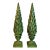 Mid-Century Neoclassical Hollywood Regency Greek Laurel Tree Topiaries - A Pair For Sale