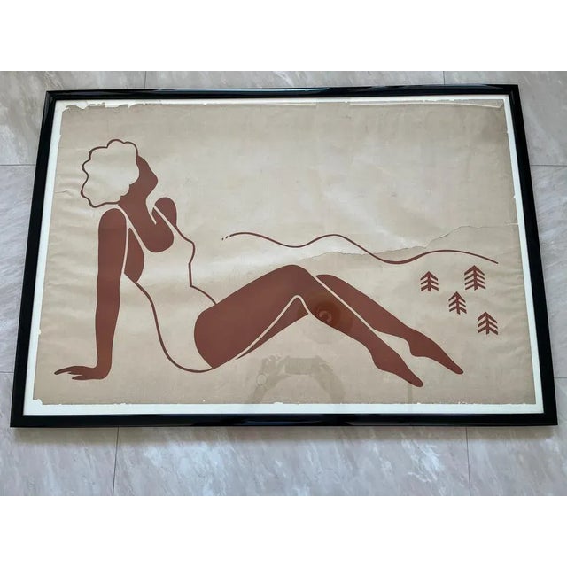 Vintage Art Deco Advertising Poster, 1930 For Sale - Image 3 of 5