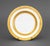 English Ovington Bros. Gilt Encrusted Porcelain Plates, 12 For Sale - Image 3 of 6