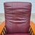 2000 - 2009 2002 BarcaLounger Mission Arts & Crafts Style Leather and Oak Manual Recliner Arm Chair For Sale - Image 5 of 14