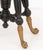 Victorian Ebonized Circular Piano Stool, Ca. 1900 For Sale - Image 4 of 6
