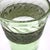 Light Green 1930s Art Deco Green Uranium Glass Ice Bucket With Silver Overlay & Chrome Tongs - 2 Piece Set For Sale - Image 8 of 14