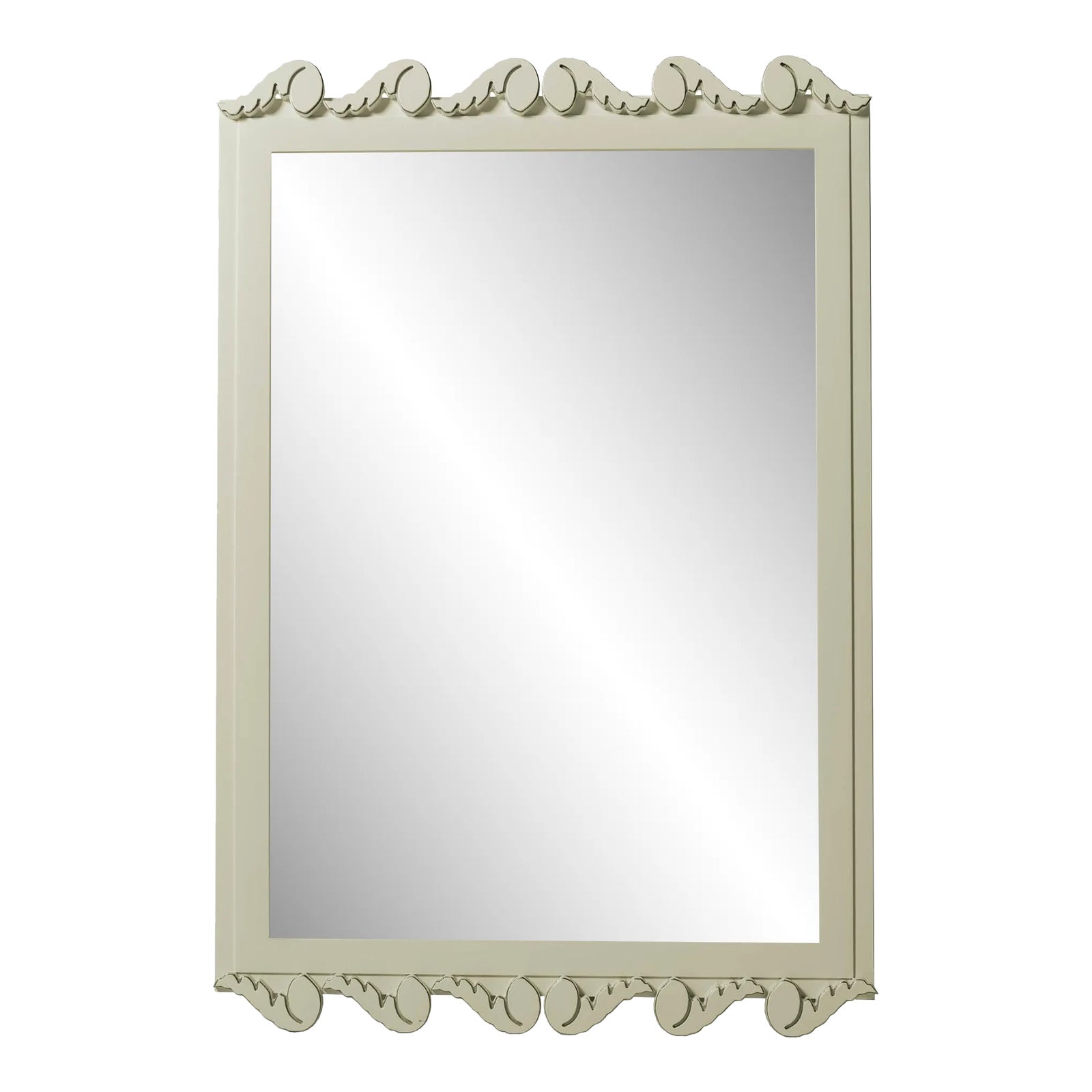Fleur Home Garden District Laurel Rectangle Mirror in Cooking Apple ...
