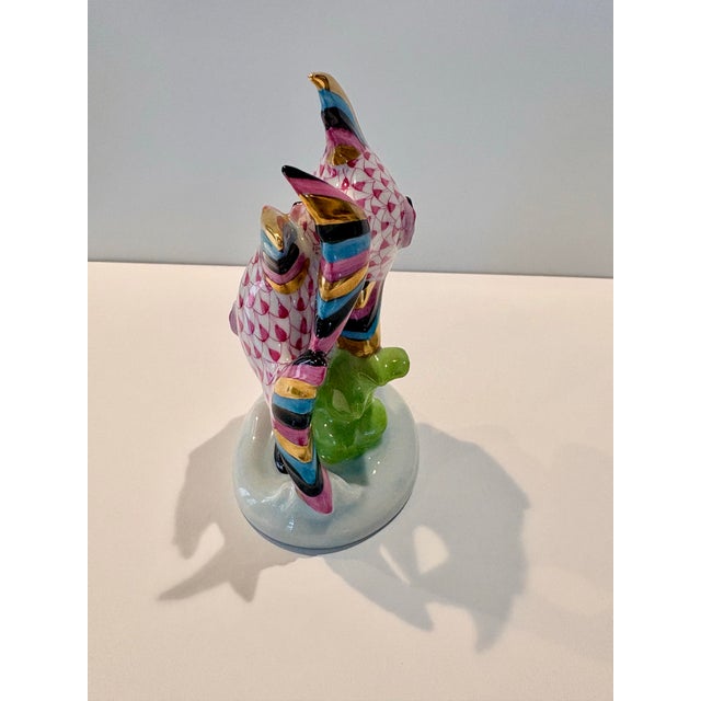 Late 20th Century Late 20th Century Herend Pair of Fish Figurine For Sale - Image 5 of 10