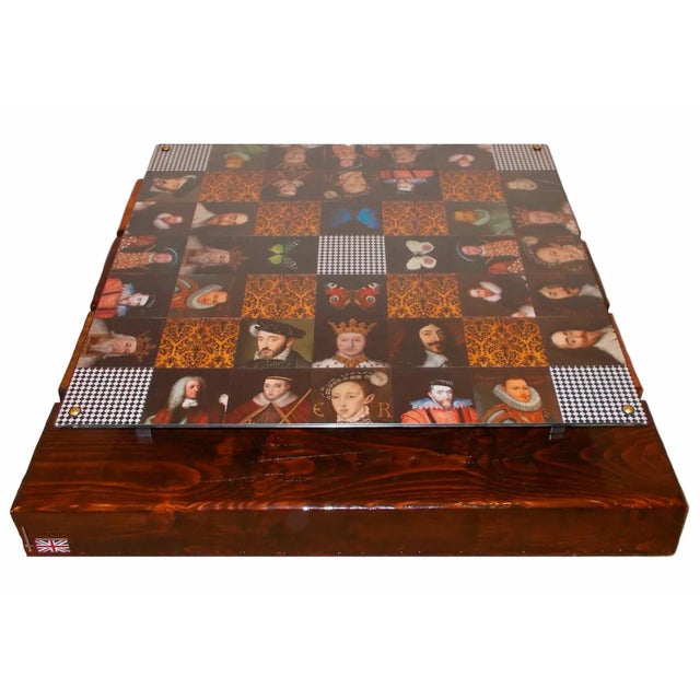 Checkered King Coffee Table from Cappa E Spada For Sale - Image 4 of 6