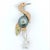 Gemstone Bochic “Orient” Vintage Sapphire, Ruby & Black Tahiti Pearl Brooch Set 18K Gold For Sale - Image 7 of 10