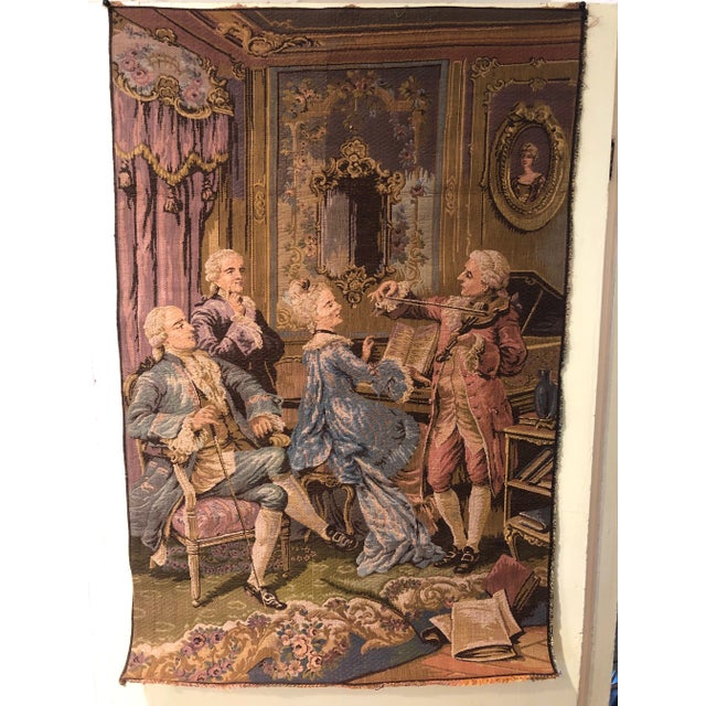 Mid 20th Century French Tapestry Wall Hanging For Sale - Image 10 of 10