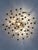 Hollywood Regency Filigree Flush Mount with Crystal Flowers from Maison Baguès, France, 1920s For Sale - Image 3 of 18