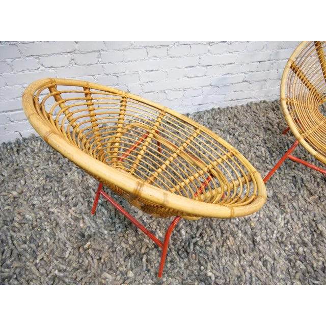 Bamboo Chair from Rohé Noordwolde, The Netherlands, 1950s For Sale - Image 14 of 18