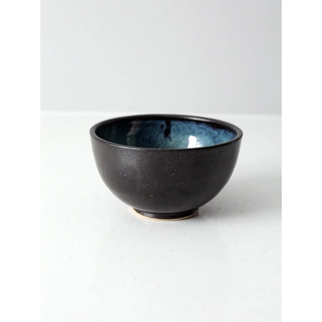 Vintage Studio Pottery Bowl For Sale - Image 4 of 9