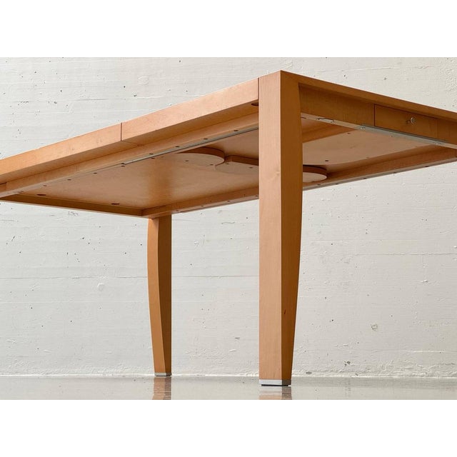 Extendable Dining Table by Chi Wing Lo for Giorgetti, Italy, 1990s For Sale - Image 11 of 18